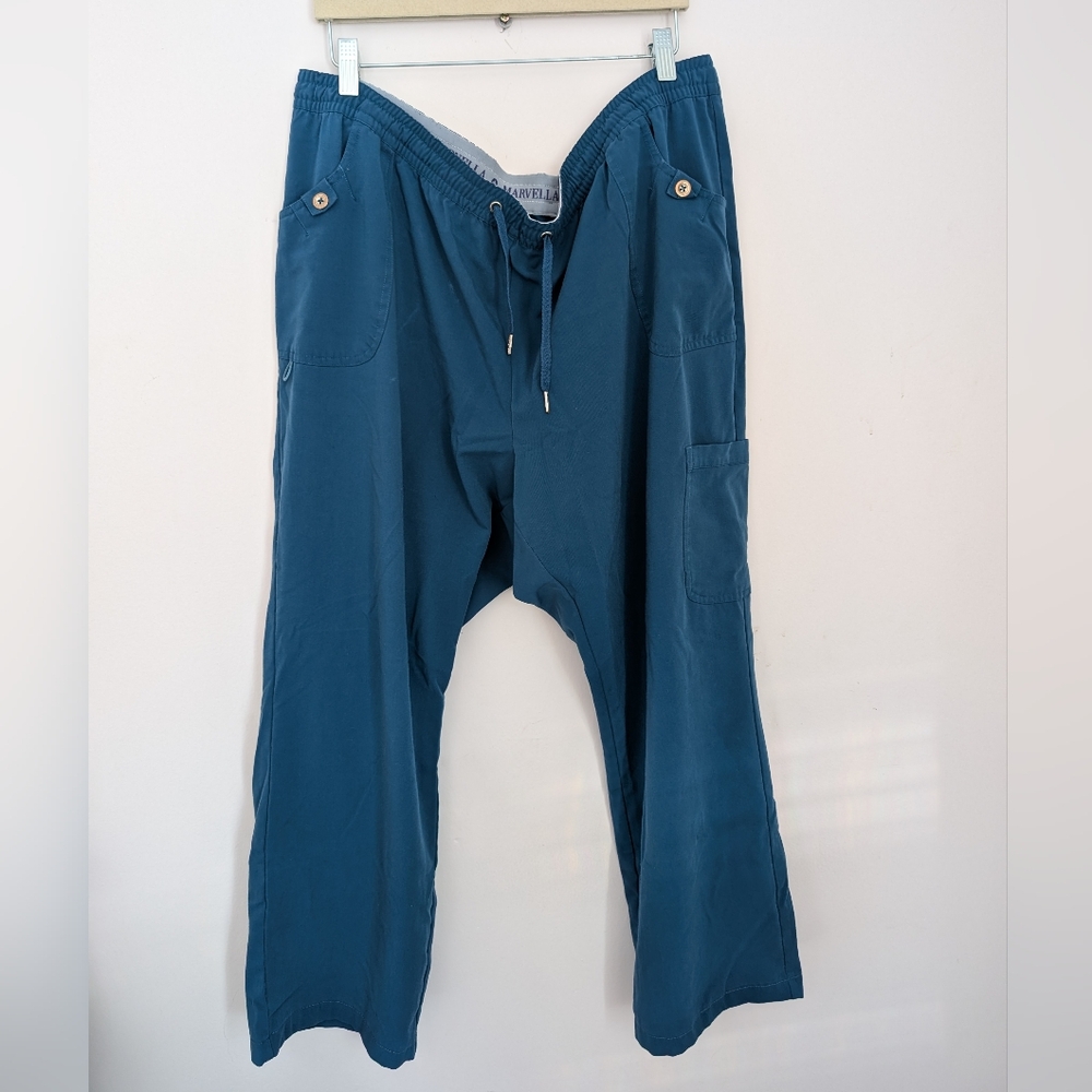 Blue Scrub Pants